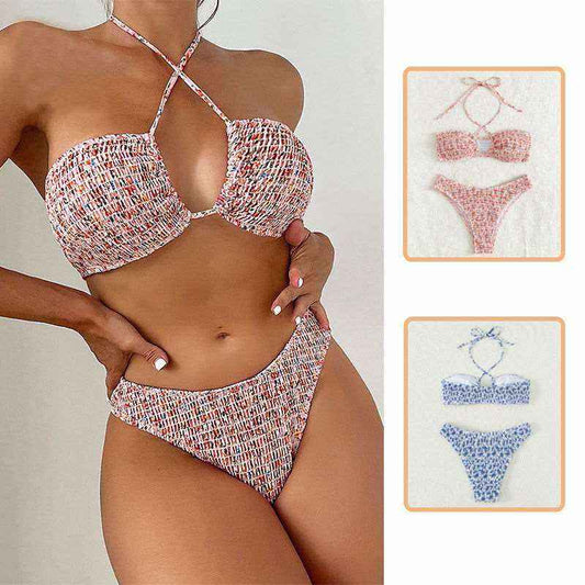 SummerGlam - Ensemble Bikini Plissé Été