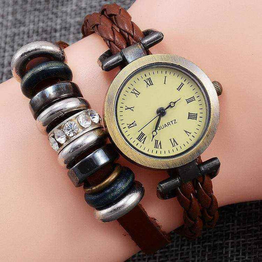 Timeless Twist - Montre Bracelet Vintage pour Femme